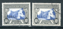 AFRIQUE DU SUD- Y&T N°184 Et 185- Oblitérés - Used Stamps