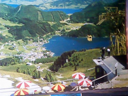 AUSTRIA  Seilbahn Zwölferhorn St. Gilgen Salzburger Land Sonnenschirme N1975  JU5397 - St. Gilgen