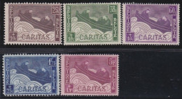 Belgie  .   OBP    .    249/253    .     *       .  Ongebruikt Met Gom   .   /    .   Neuf Avec Gomme - Unused Stamps