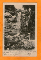 2 Cartes - Cascade Du Hérisson - Le Hérisson - 1903 - - Sonstige & Ohne Zuordnung