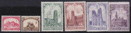 Belgie  .   OBP    .    267/272    .     *       .  Ongebruikt Met Gom   .   /    .   Neuf Avec Gomme - Unused Stamps