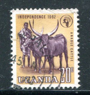 OUGANDA- Y&T N°53- Oblitéré - Uganda (1962-...)