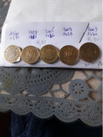 Lot  DE 5 Pieces De 10 MILLIMES De Tunisie  De 1380 A 1430 - Tunesien