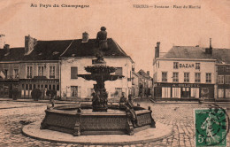 CPA - VERTUS - Fontaine Place Du Marché - Edition ? - Vertus