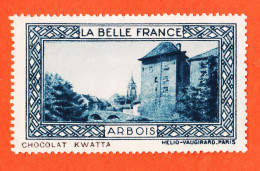 36980 / ⭐ ◉ LARBOIS 39-Jura (1) Pub Chocolat KWATTA Vignette Collection BELLE FRANCE HELIO-VAUGIRARD Erinnophilie - Turismo (Vignette)