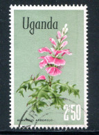 OUGANDA- Y&T N°93- Oblitéré (fleurs) - Uganda (1962-...)