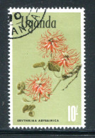 OUGANDA- Y&T N°95- Oblitéré (fleurs) - Ouganda (1962-...)