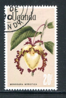 OUGANDA- Y&T N°96- Oblitéré (fleurs) - Uganda (1962-...)