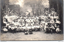 60 CLERMONT - CARTE PHOTO - Fete Paroissiale, Groupe D'enfants 1912 - Clermont