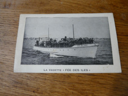 Photo Imprimée Ancienne Bateau " Fée Des Iles " 1943 - Bateaux