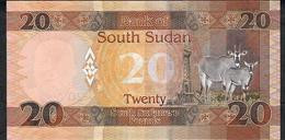 SOUTH SUDAN 13b 20 POUNDS 2016 #AJ        UNC. - Zuid-Soedan