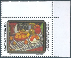 C5834 Hungary Art Painting Flora Fruit Berry Artist Czóbel MNH RARE - Fruits