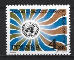 Poland 1975 United Nations 30 Y. Y.T. 2228 (0) - Used Stamps