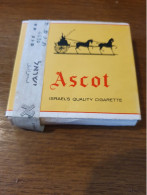 Ancien Paquet De Cigarettes Pour Collection Ascot Intact - Other & Unclassified