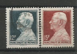 MONACO ANNEE 1948 N°305, 305A OBL. TB COTE 12,00€ - Used Stamps