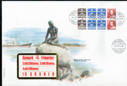 Dänemark- Markenheftchen- Schmuck FDC, 19. Mai 1983 - Selten Angeboten - FDC