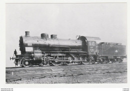 REPRO PHOTO TRAIN VOIR DOS Tampon Club AMFI Arcueil Wagon Locomotive à Vapeur Type 230 Des CF De L'EST Série 11S N°3315 - Other & Unclassified