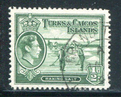 TURKS ET CAIQUES- Y&T N°121- Oblitéré - Turks & Caicos (I. Turques Et Caïques)
