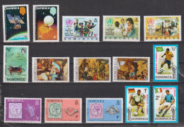 Timbres Neufs** De Dominique De 1973 à 1974 Entre 348 Et 391 - Dominica (...-1978)