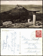 Ansichtskarte Hechingen Burg Hohenzollern Blick Vom Zellerhorn 1956 - Hechingen