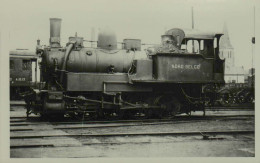 Reproduction- Locomotive Nord-Belge à Identifier, Kinkempois - Trains