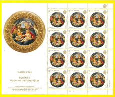 SAN MARINO 2023 Natale - New Sheet - Blocs-feuillets