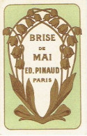 Carte Parfum BRISE DE MAI  D'ED. PINAUD - Oud (tot 1960)