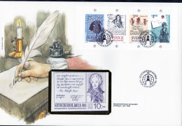 Schweden- Markenheftchen- Schmuck FDC, 6.Juni 1984 - Selten Angeboten - FDC