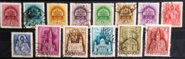 HONGRIE                       N° 524/537                        OBLITERE - Used Stamps