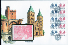 Schweden- Markenheftchen- Schmuck FDC, 21. Mai 1985 - Selten Angeboten - FDC