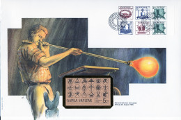 Schweden- Markenheftchen- Schmuck FDC, 28. August 1985 - Selten Angeboten - FDC