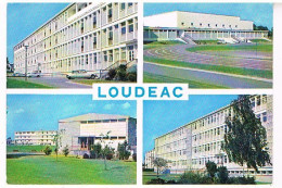 22  LOUDEAC LE LYCEE ET LE COMPLEXE SPORTIF   1995 - Loudéac