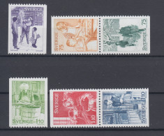 Sweden 1977 - Michel 1004-1009 MNH ** - Unused Stamps