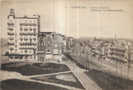 Wenduine   Avenue Leopold Panorama Vers Blankenberge - Wenduine
