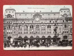 Cartolina - Paris - Gare Saint-Lazare - 1900 Ca. - Non Classificati