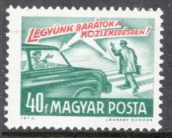 Hungary 1973 Single Stamp Showing Safety In Traffic In Fine Used - Gebraucht