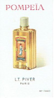 Carte Parfum Peu Courante POMPEÎA De L.T. PIVER - Vintage (until 1960)