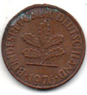 2 Pfennig 1976D - 2 Pfennig