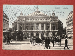 Cartolina - Francia - Paris - L'Opéra - 1909 - Non Classificati
