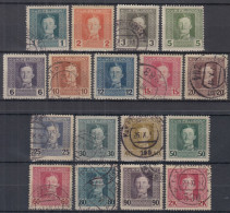 ⁕ Bosnia & Herzegovina 1917/18 Austria ⁕ Karl I. K.u.K. FELDPOST Mi.53-69 ⁕ 17v (12v Used & 5v MH) - Bosnien-Herzegowina