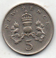 5 Pence 1980 - Otros & Sin Clasificación