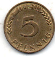 5 Pfennig 1966J - 5 Pfennig