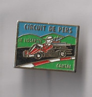 PIN'S  THEME KARTING  CIRCUIT DE PERS  LISSARTEL  DANS LE CANTAL - Autorennen - F1