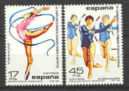 Spain 1985 - Camp. Gimnasia Ed 2811-12 (**) - Gymnastics