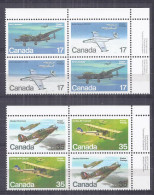 Canada 1980. Aviacion Militar . Sc=874a-76a (**) - Unused Stamps