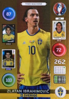 24 Zlatan Ibrahimović - Sweden - Panini Adrenalyn XL UEFA Euro 2016 Carte Football - Trading Cards