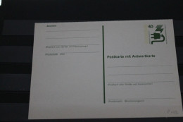 Berlin 1975; Ganzsache Unfallverhütung Postkarte Mit Antwortkarte  P 102; Ungebraucht - Cartes Postales - Neuves
