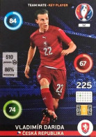 52 Vladimír Darida - Czech Rep - Panini Adrenalyn XL UEFA Euro 2016 Carte Football - Trading Cards