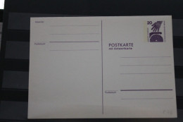 Berlin 1974; Ganzsache Unfallverhütung Postkarte Mit Antwortkarte   P 96; Ungebraucht - Postales - Nuevos