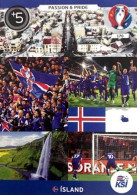 170 Passion & Pride - Iceland - Panini Adrenalyn XL UEFA Euro 2016 Carte Football - Trading Cards